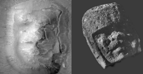 The Face Of Mars A Highly Symmetrical Geometrical Figure That Suggests Artificial Design 118