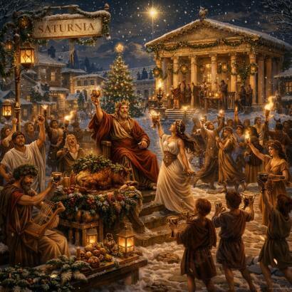 Saturnalia and Christmas Comparison: Ancient Pagan Religion Transforms into Xmas 15