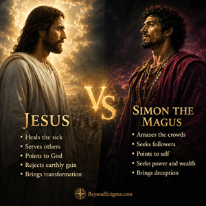 Simon the Magus vs Jesus