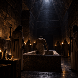 Pyramids Mystical Practices 47 Pyramids Mystical Practices neophyte entering the coffin