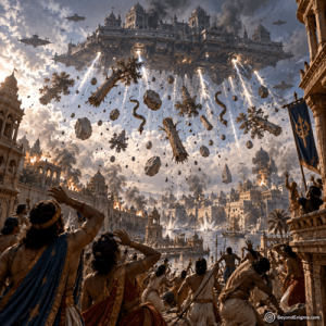 Ancient Indian UFO Attack From Above 
