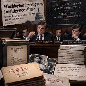 MK Ultra 41 MK Ultra church committee Senate hearing