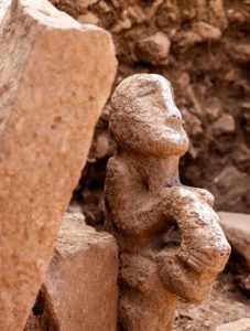 Karahan Tepe Human Figure Riding A Leopard?