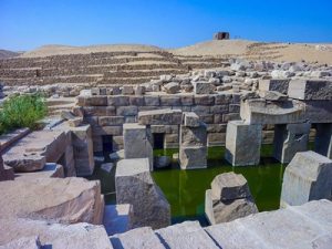 The Osirion at Abydos megalithic stone work