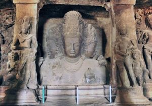Three Headed God Symbol Shiva