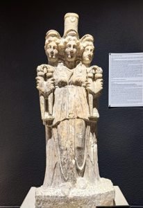 Three Headed God Symbol Greek Goddess