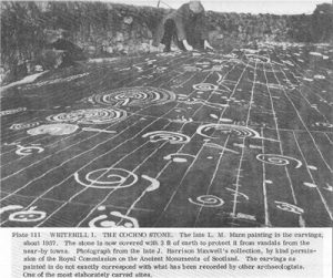 The Cochno Stone and Its Mysterious 5,000 Year Old Symbols 63 The Cochno Stone geometric circles