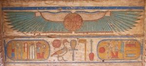 Ancient Winged Symbols Egyptian sun wings