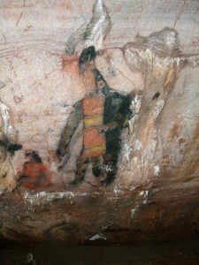 Ancient Cave Paintings Juxltahuaca 