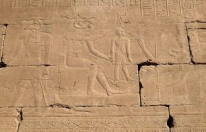 Man made From Clay Myth Khnum makes man from clay