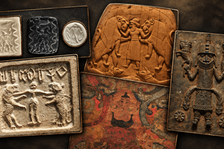 Ancient Twin Holding Symbolism Found Across Ancient Cultures 81