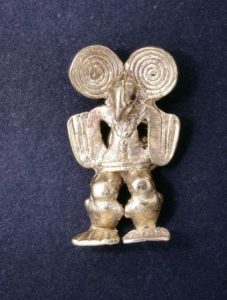 Ancient Winged Symbols Ancient Colombian Pendant