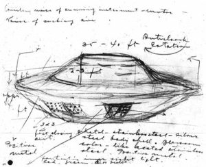 The Falcon Lake UFO Incident of 1967 and Its Mysterious Physical Evidence 39 Falcon Lake UFO Incident Drawing